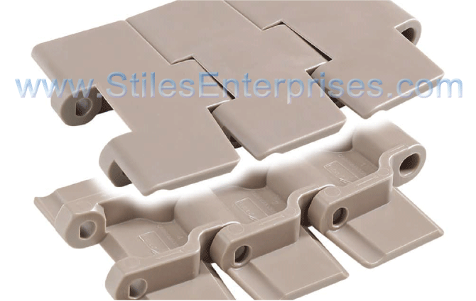 880M Radius Slat Top Chain Pic