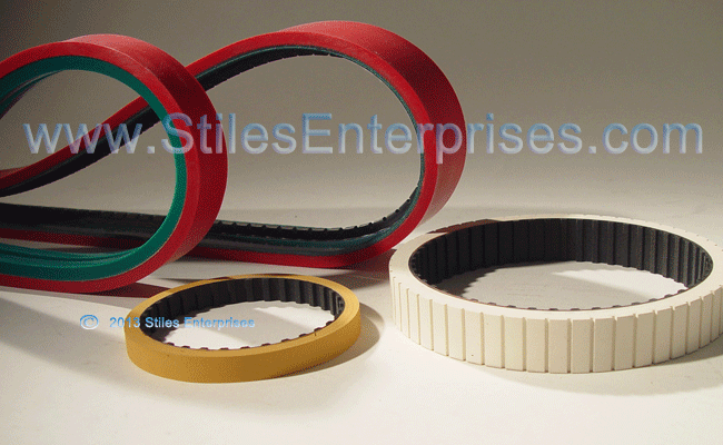 Solid Rubber Surfaced Belt Pic