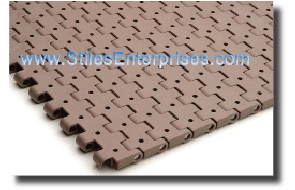 Straight 3/4 Pitch KVP® 106 V (Vacuum) Modular Belting